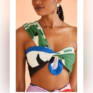 FARM RIO
BAHIA SCARVES CROP TOP